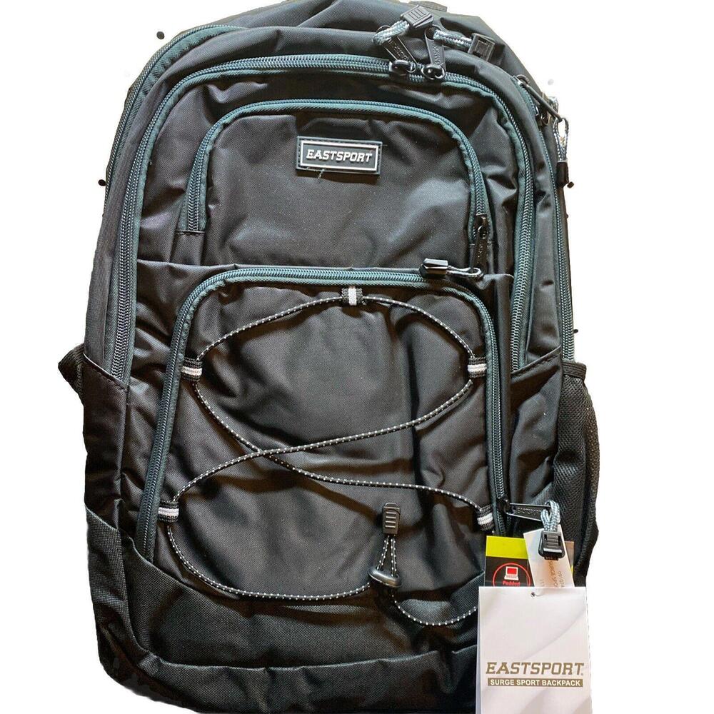 Eastsport Surge Sport Backpack, Adjustable Comfortably Padded Shoulder Straps